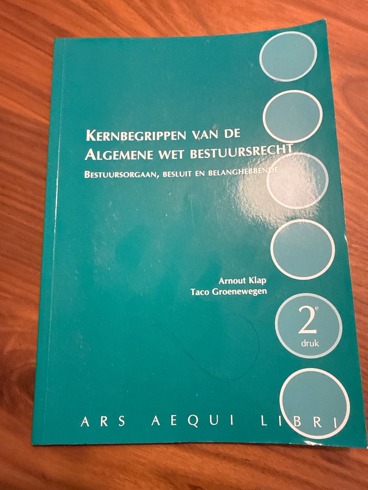 Kernbegrippen van de Algemene wet bestuursrecht, Boeken, Ophalen of Verzenden, Gamma, Gelezen, HBO