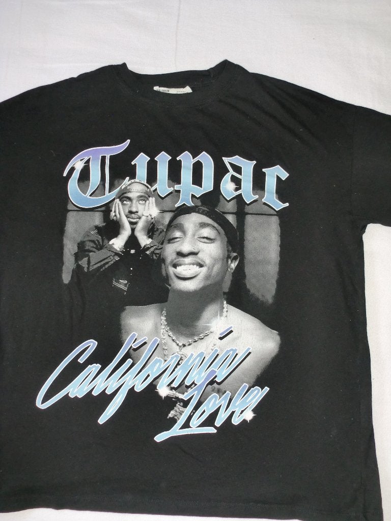 TUPAC T-shirt California Love (Eur mt S / USA mt S), Verzamelen, Muziek, Artiesten en Beroemdheden, Ophalen of Verzenden, Zo goed als nieuw
