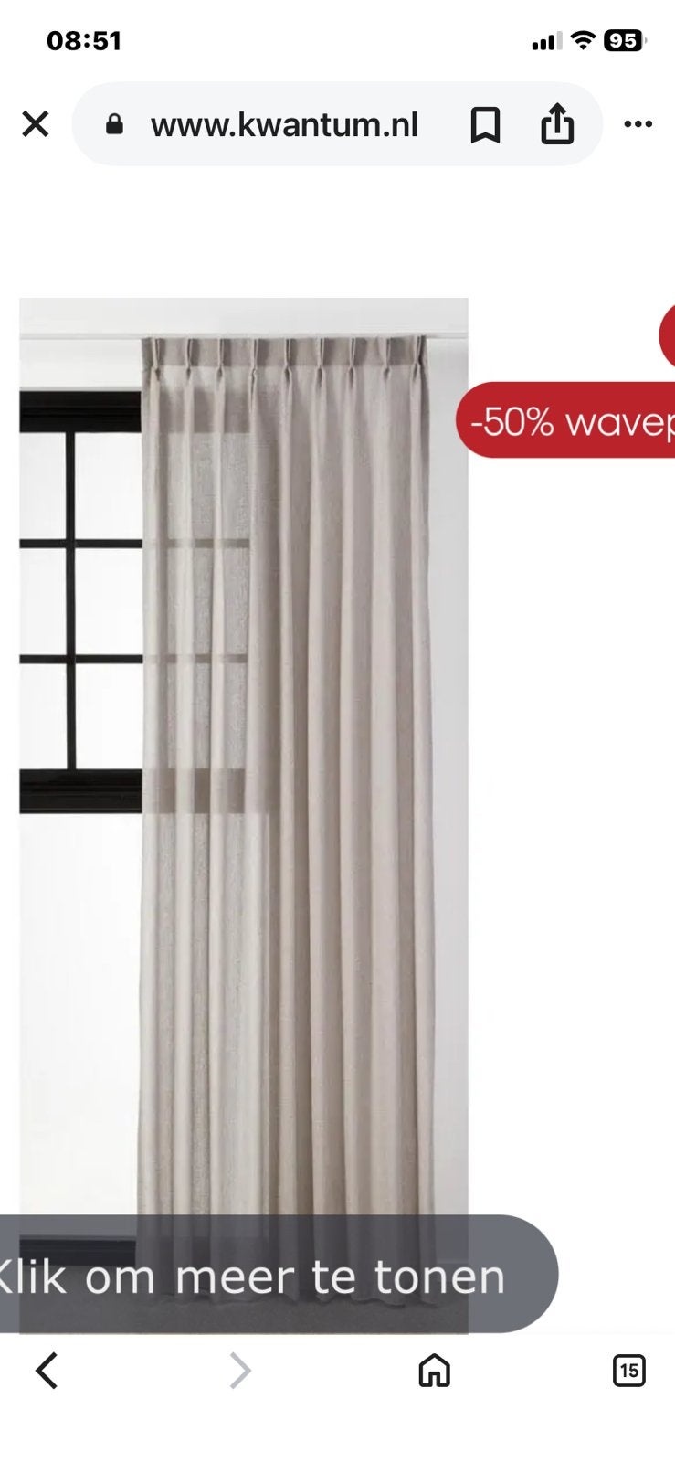 In Between vitrages, Ophalen, Zo goed als nieuw, Wit, Met haken