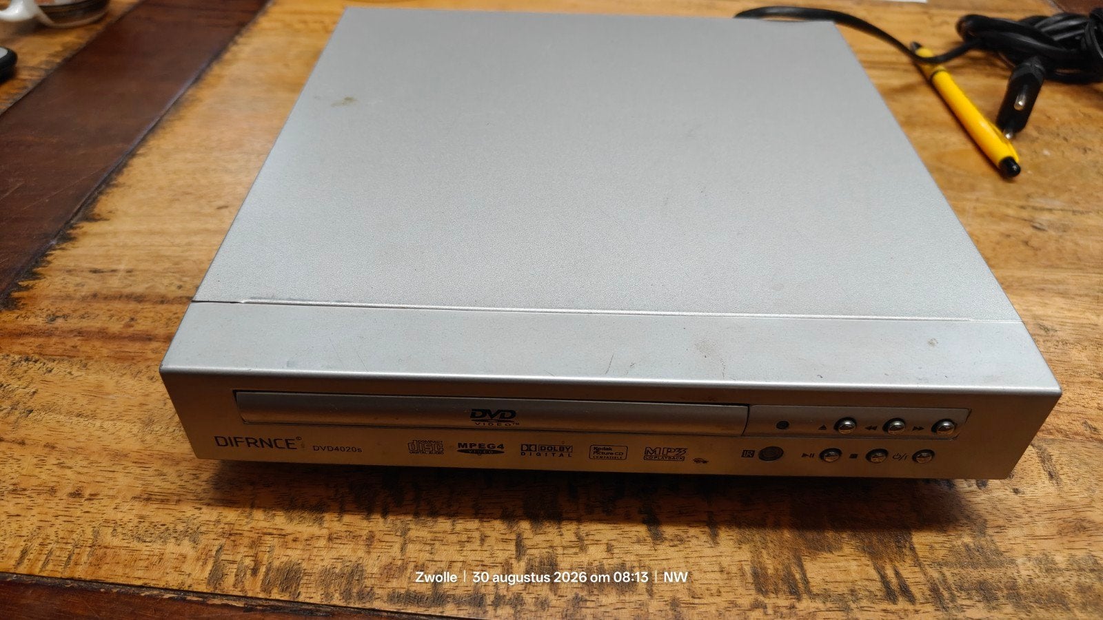 DIFRNCE DVD4020s DVD-speler, Ophalen of Verzenden, Gebruikt, Dvd-speler, Overige merken