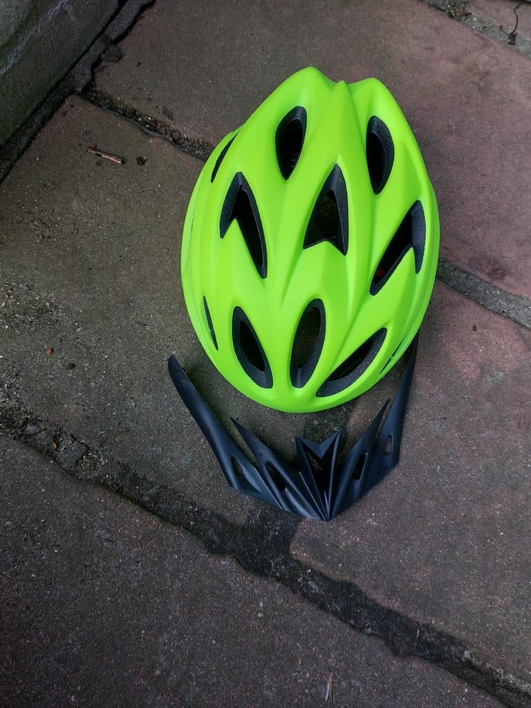 Fietshelm - Maat S - Neon Groen, Ophalen of Verzenden, Gebruikt, S, Heer of Dame