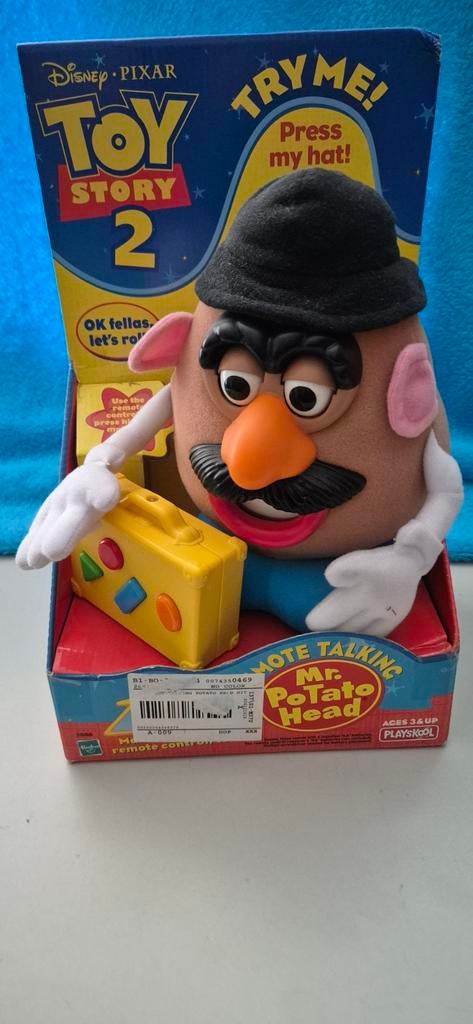 Toy Story 2 Mr. Potato Head met remote, Ophalen of Verzenden, Zo goed als nieuw