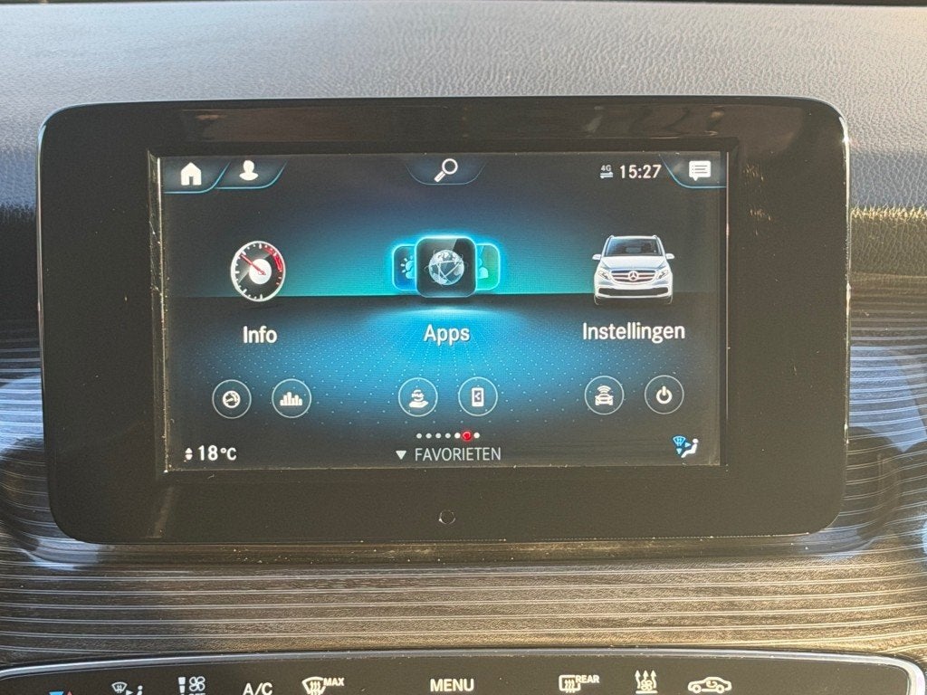 Mercedes-benz V-KLASSE 250d 190pk Automaat Avantgarde XL Ext, Auto's, Bestelauto's, Automaat, Zwart, Mercedes-Benz, Bedrijf
