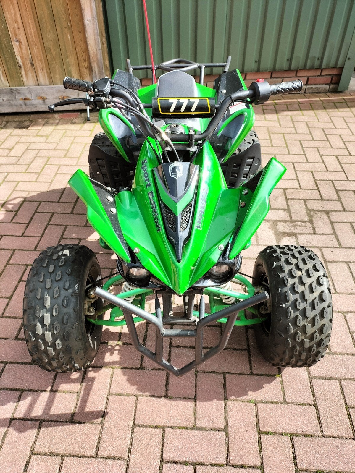 quad 125cc zie beschrijving, Motoren, 1 cilinder, 125 cc