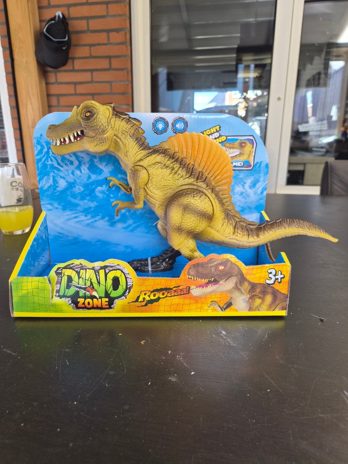 Dino Zone Spinosaurus Speelgoed Dinosaurus met Geluid, Ophalen of Verzenden, Zo goed als nieuw, Jongen of Meisje