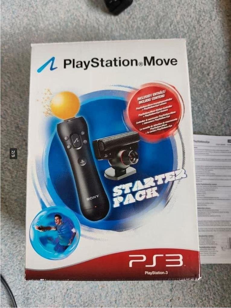 Sony Playstation Move Starterpack - met nieuwe batterij !!, Overige genres, 1 speler, Ophalen of Verzenden, Zo goed als nieuw