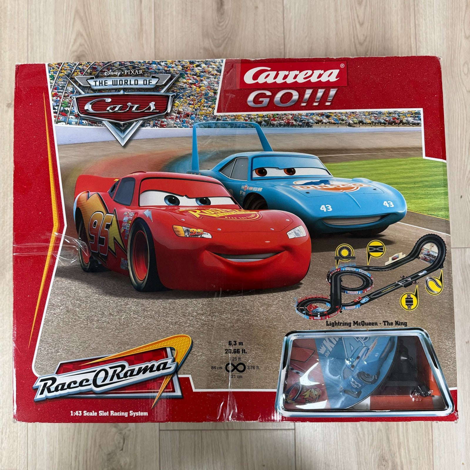 Carrera GO!!! Racebaan Disney Pixar Cars & Formule 1, Kinderen en Baby's, Carrera, Ophalen of Verzenden, Elektrisch, Racebaan