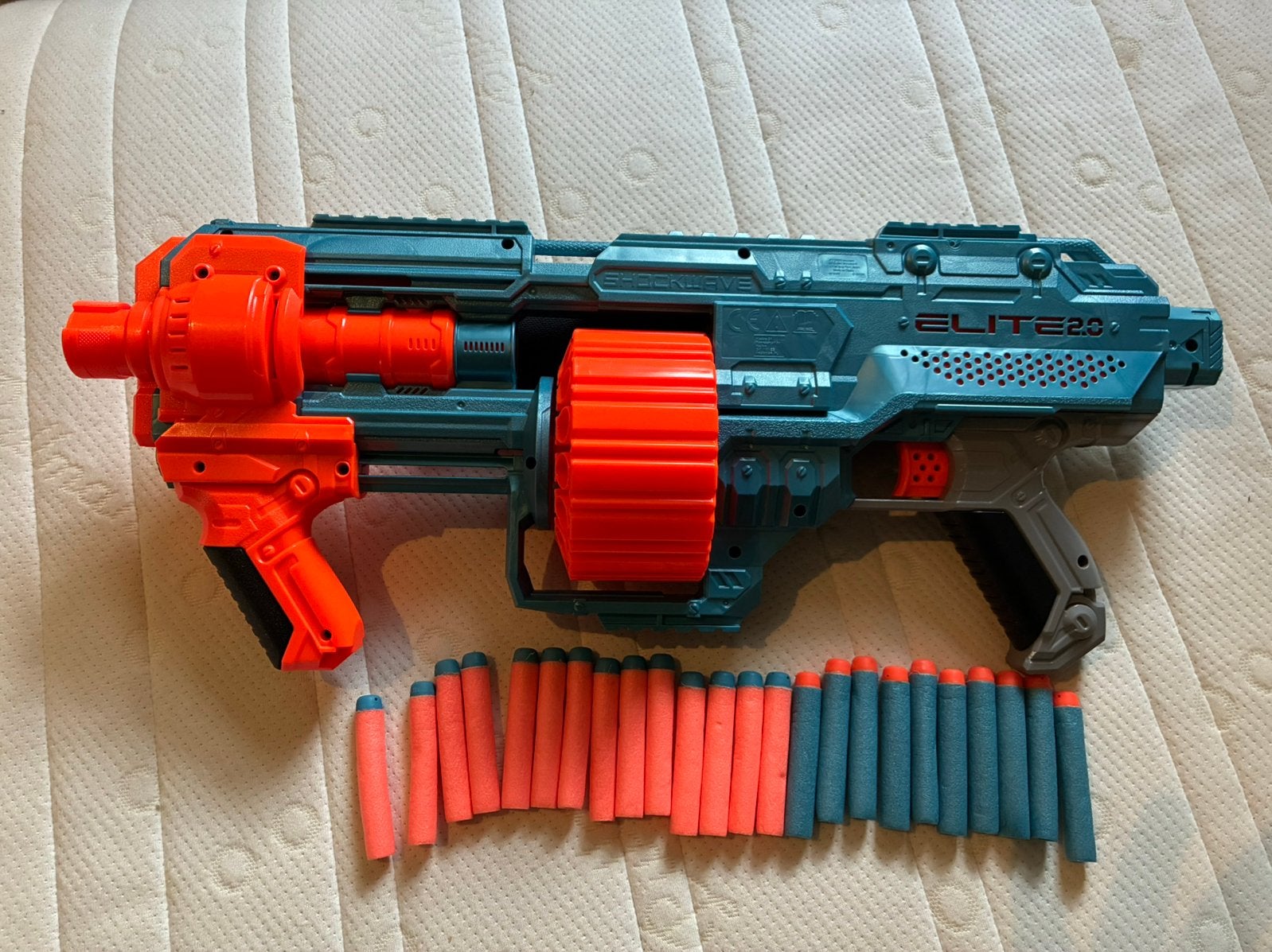 Nerf Elite 2.0 shockwave blaster, Ophalen of Verzenden, Gebruikt