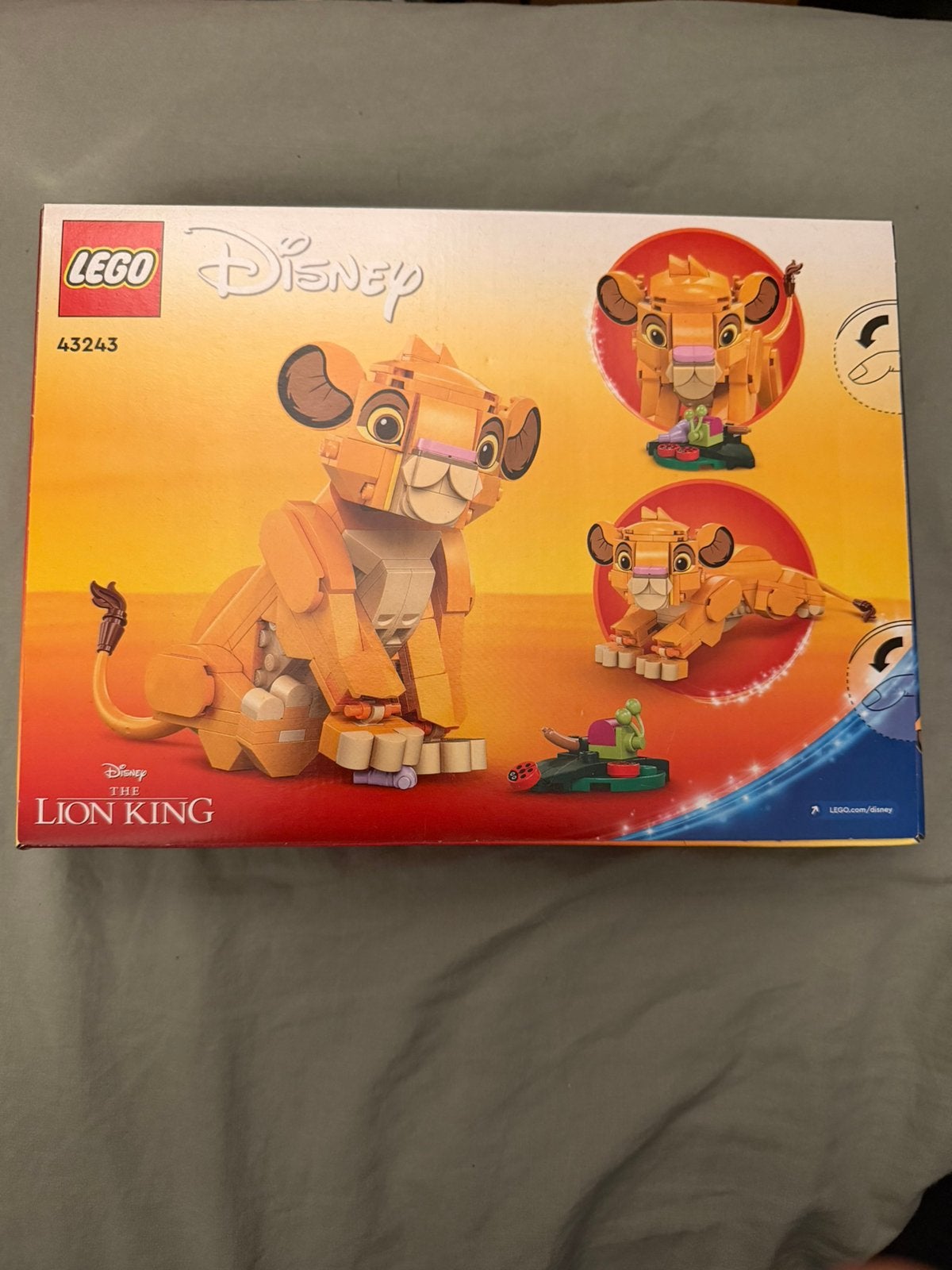 Lego Disney Simba 43243 NIEUW/SEALED, Ophalen, Zo goed als nieuw