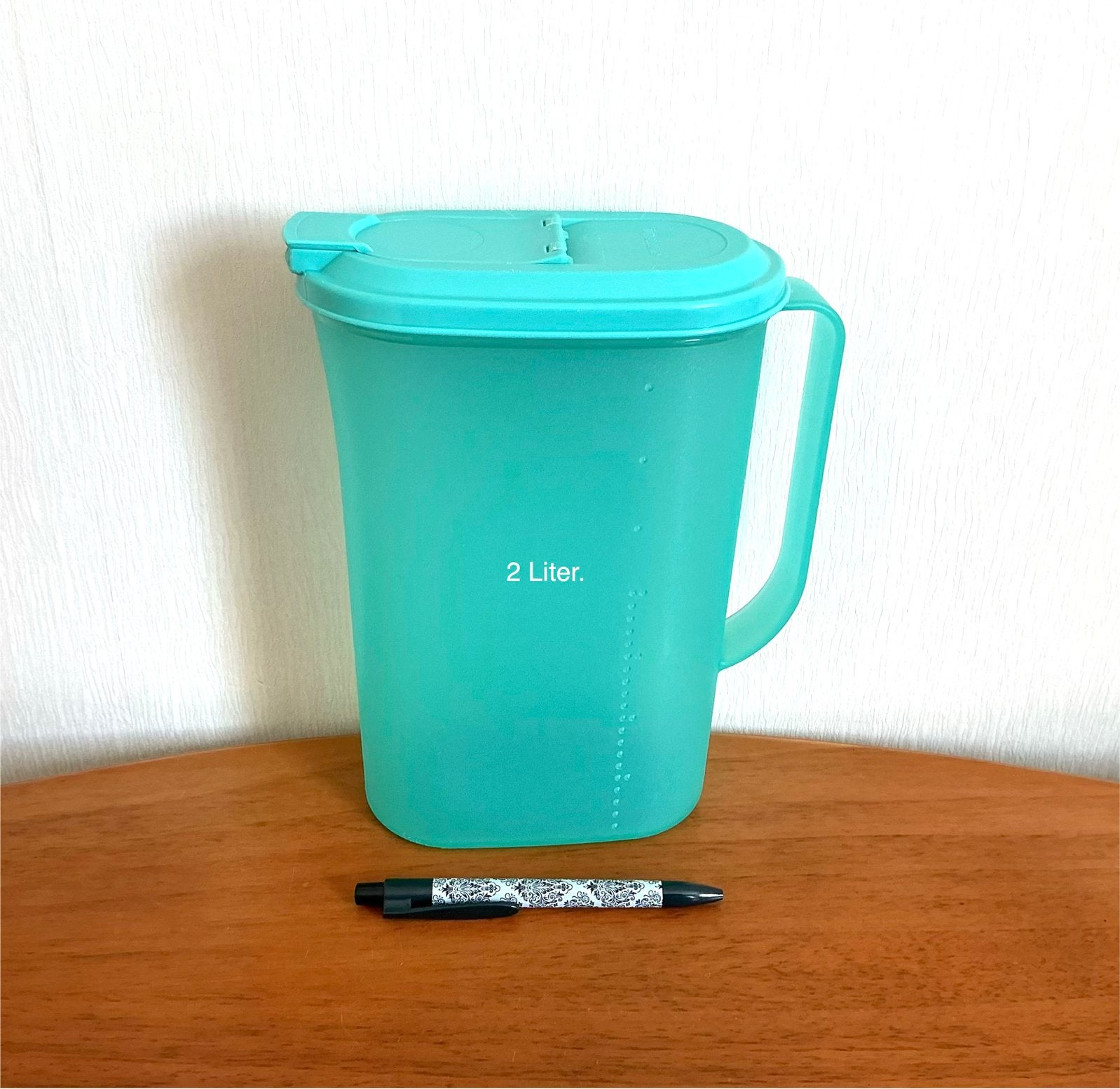 Tupperware Sapkan Koelkastkan Waterkan 2 liter. €11,50., Ophalen of Verzenden, Zo goed als nieuw, Overige typen
