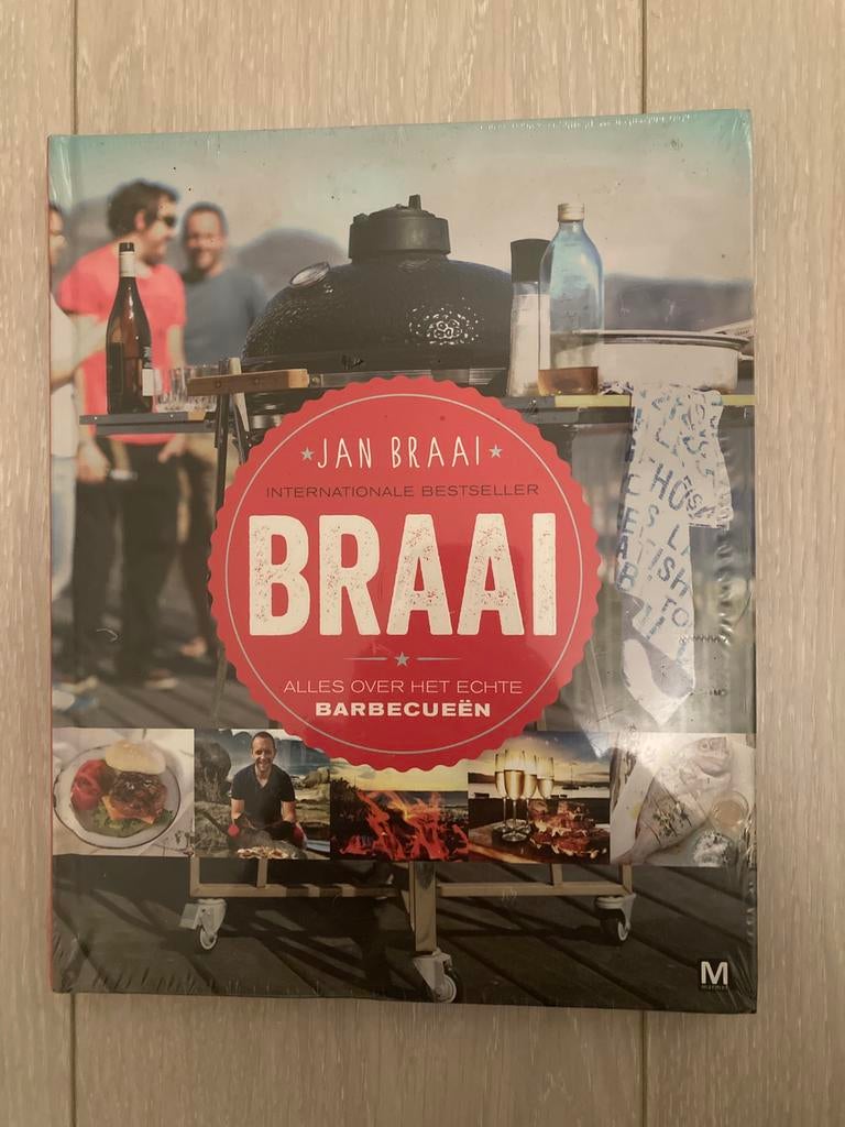 BBQ boek "Braai: het echte barbecueën" - nieuw in seal, Ophalen of Verzenden, Nieuw
