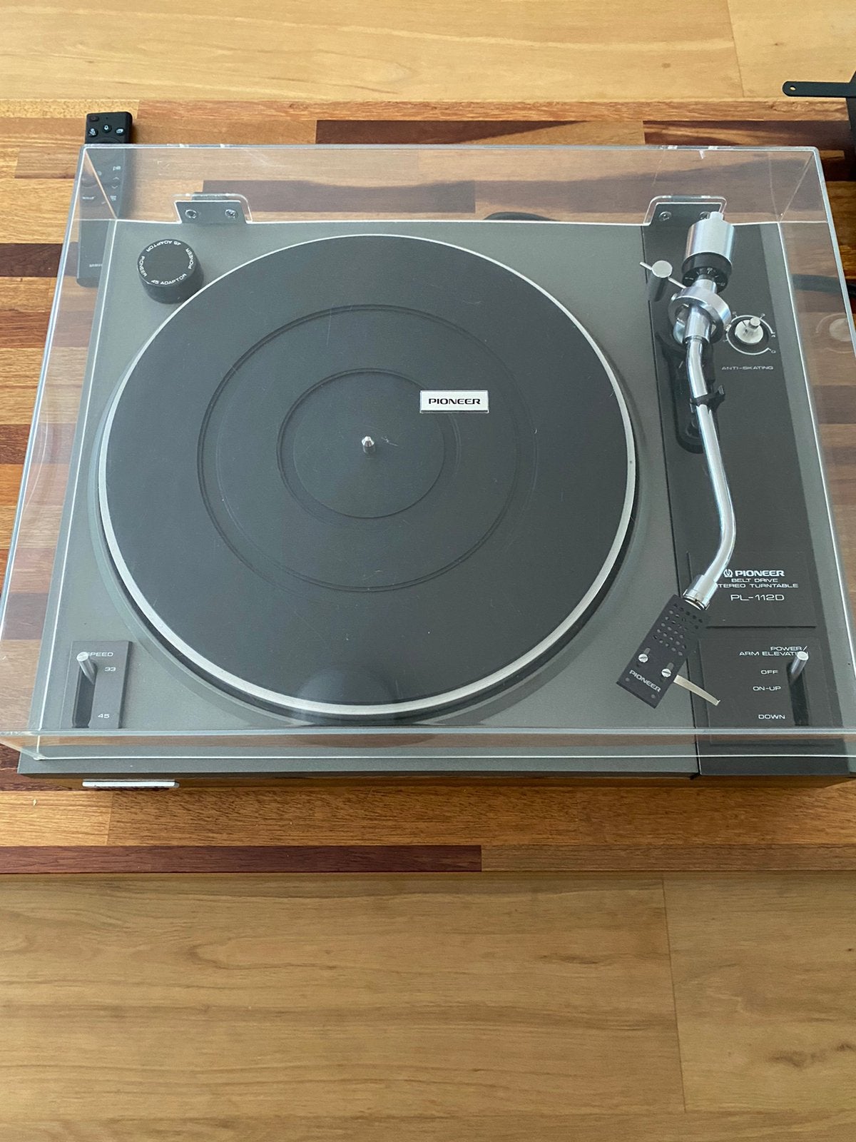 Pioneer PL-112D Platenspeler met Shure M70B element, Ophalen, Zo goed als nieuw, Platenspeler, Pioneer