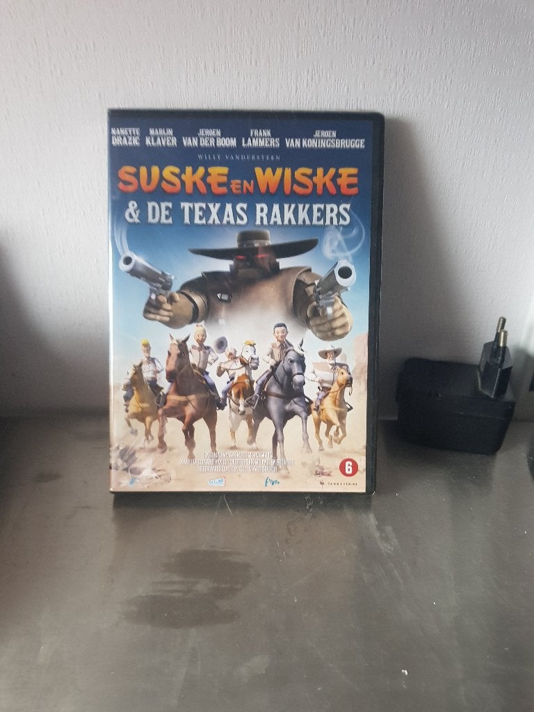 dvd Suske en Wiske en de Texas rangers (Z220-92), Cd's en Dvd's, Vanaf 6 jaar, Ophalen of Verzenden, Zo goed als nieuw