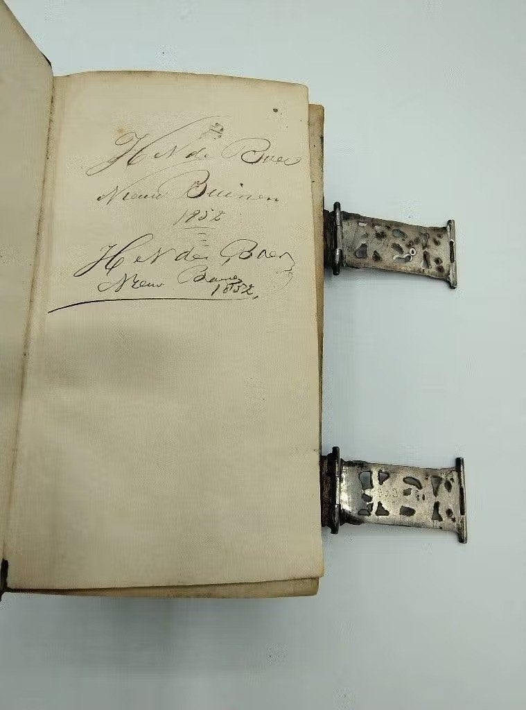 Bijbel met zilveren sloten, 1791 / 1818, Antiek en Kunst, Verzenden