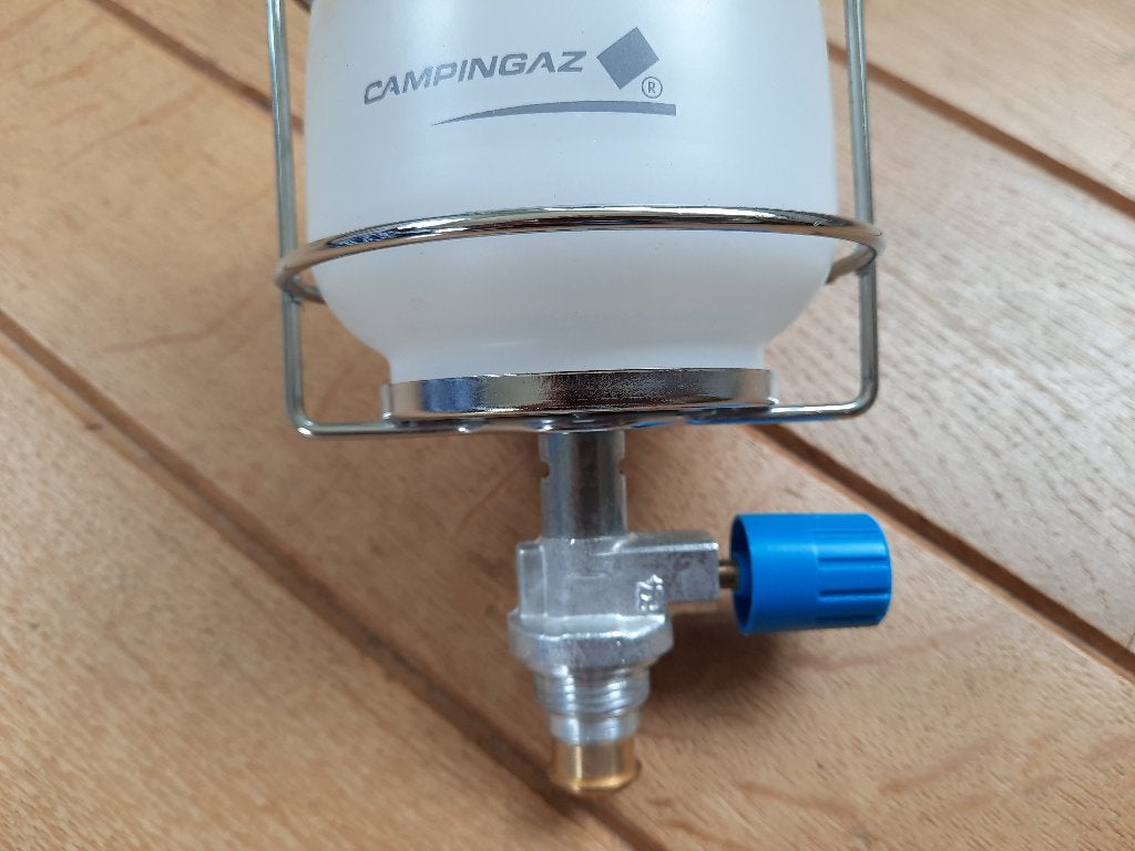 Campinggas gaslamp glas, Ophalen of Verzenden