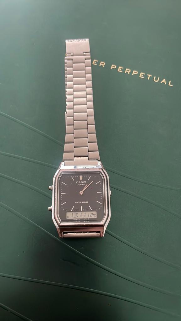 Casio vintage horloge, Ophalen of Verzenden, Staal, Overige merken, 1960 of later