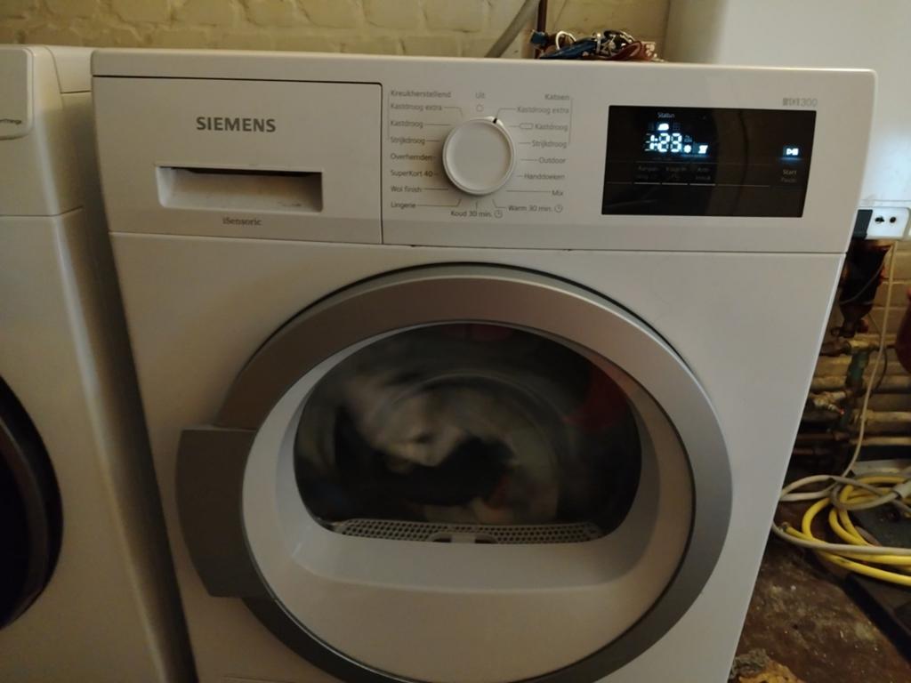 Siemens warmtepomp droger, Witgoed en Apparatuur, Wasdrogers, Zo goed als nieuw, Condens, 6 tot 8 kg, 85 tot 90 cm, Ophalen of Verzenden