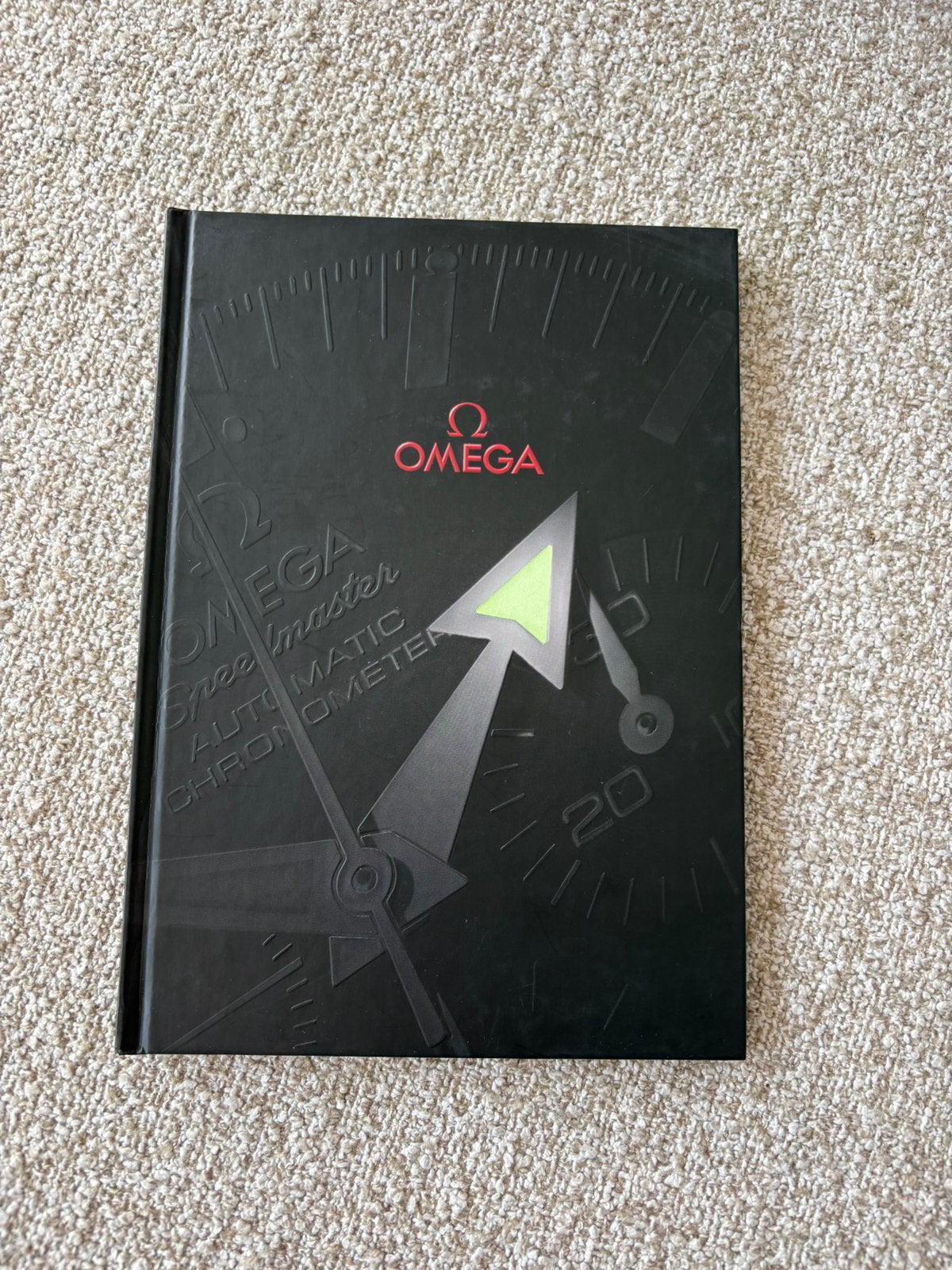 Omega Speedmaster Broad Arrow boekje, Ophalen of Verzenden, Zo goed als nieuw