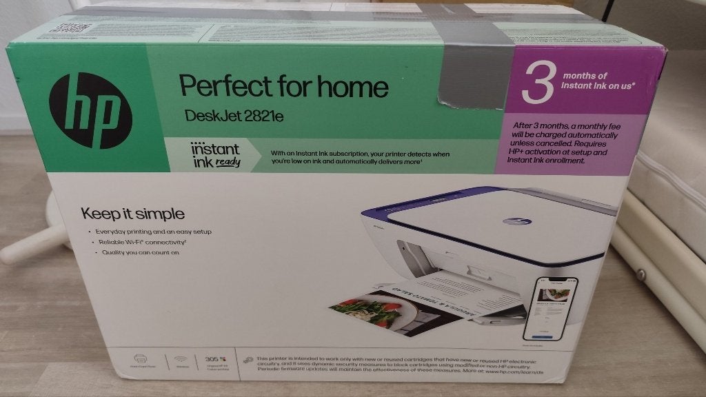 HP Printer DeskJet 2821e, Ophalen, Hp, Printer, Inkjetprinter