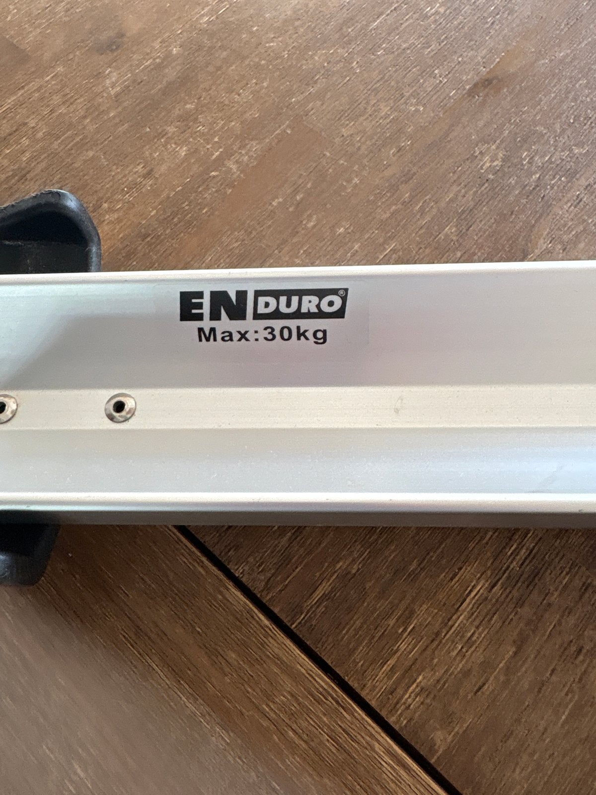 Oprijgoot fietsendrager Enduro Max: 30kg - Aluminium profiel, Nieuw