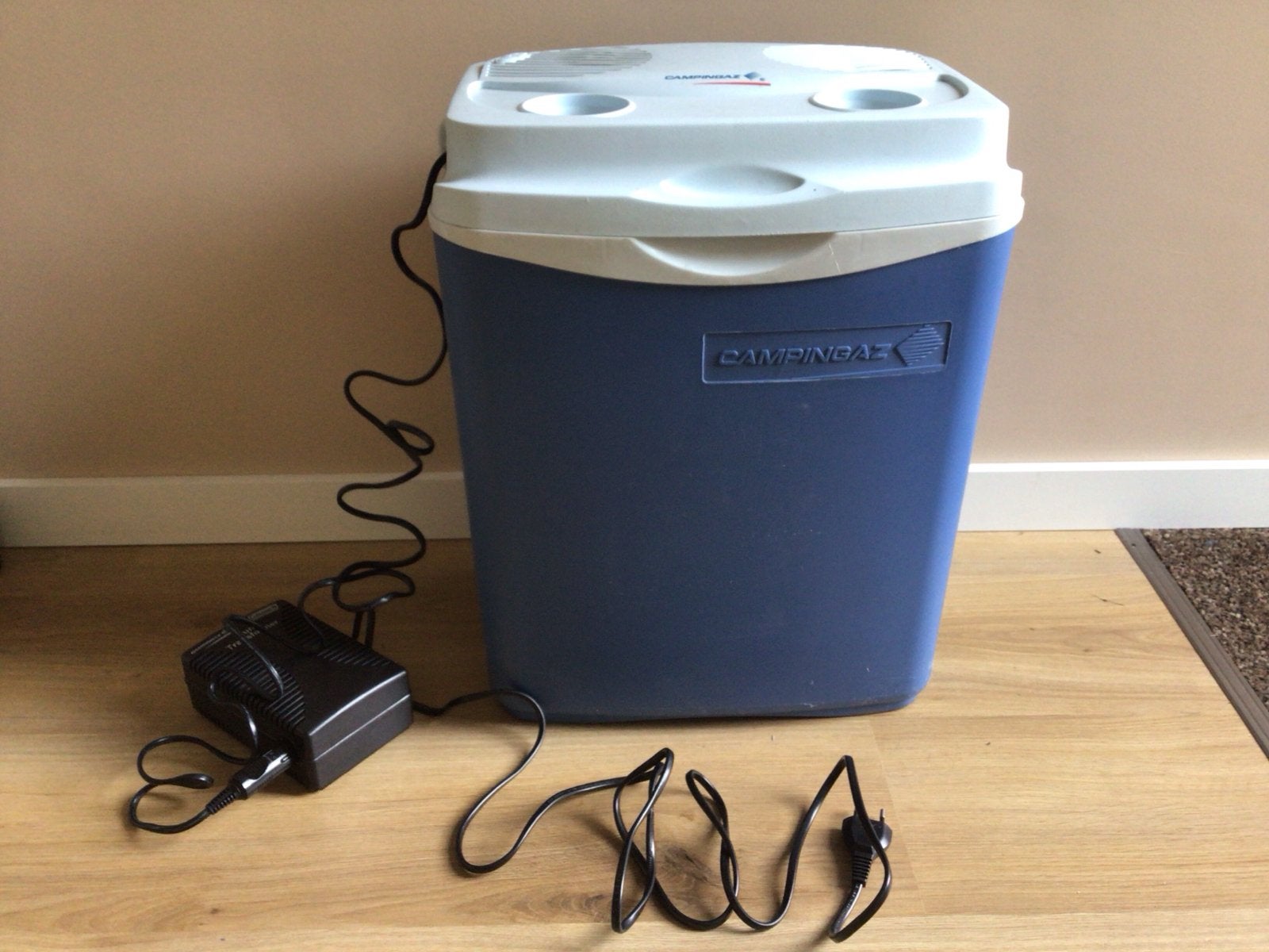 Campingaz Elektrische Koelbox met Euro Transformer, Ophalen of Verzenden, Gebruikt, Koelbox, Elektrisch