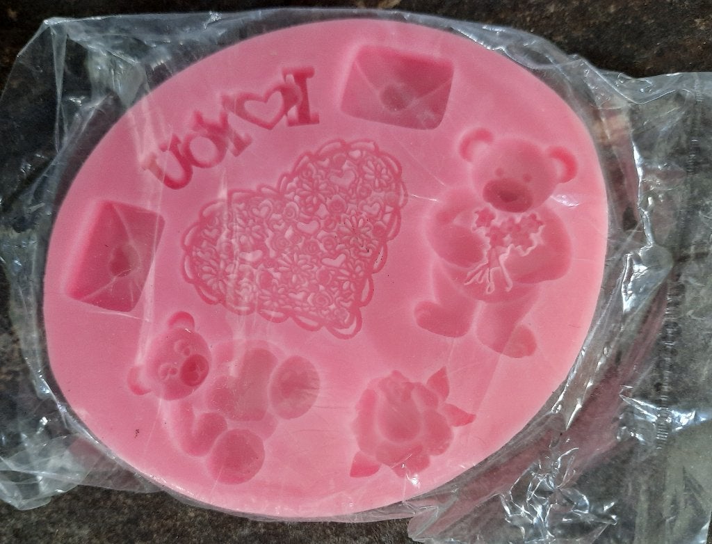 NIEUW I love you mold, Ophalen of Verzenden, Nieuw, Taarten of Cupcakes, Versiering