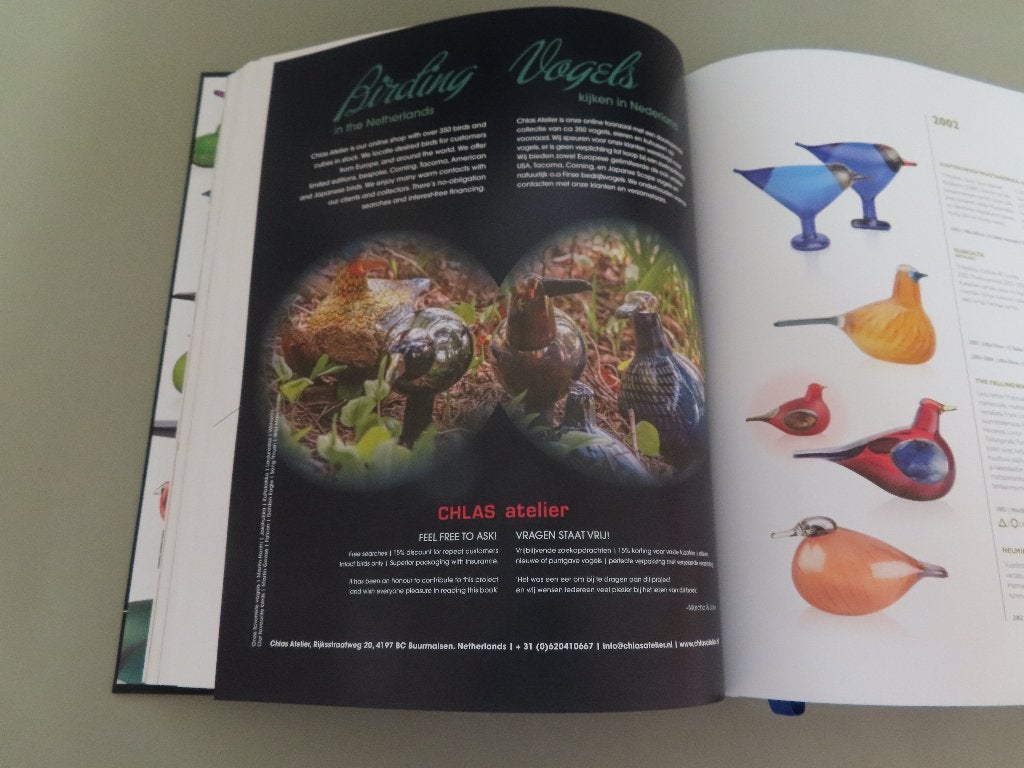 Toikka iittala nieuwste vogel boek, Antiek en Kunst, Ophalen of Verzenden, Overige typen