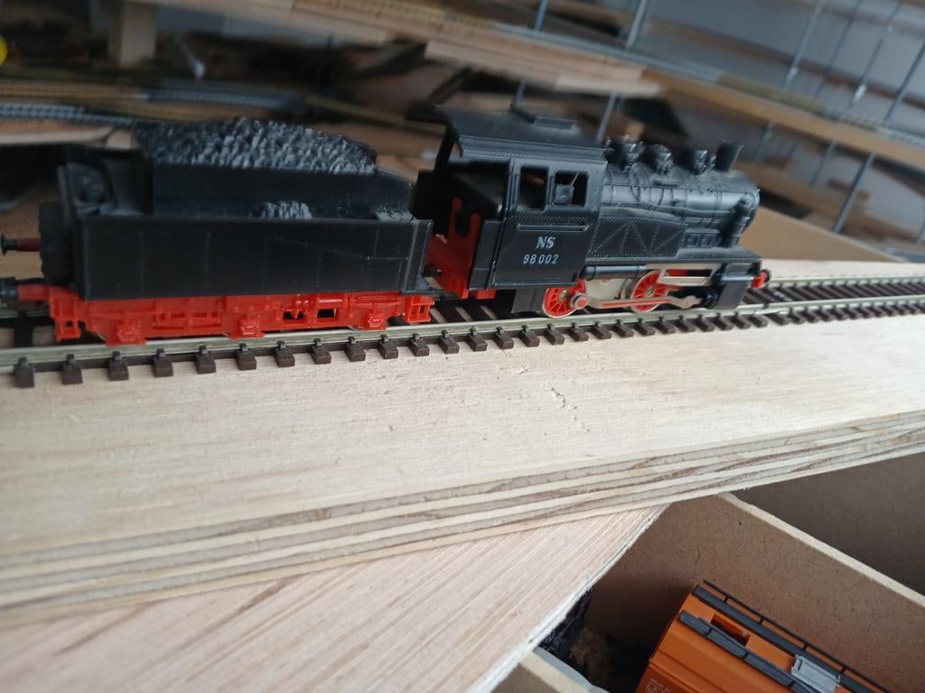 NS 98002 stoomlocomotief, Ophalen of Verzenden