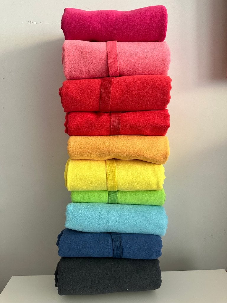 10 x NABAIJI Decathlon microvezel handdoeken handdoek 80x130, Ophalen of Verzenden, Zo goed als nieuw