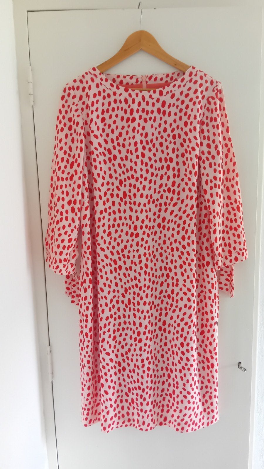 No One Else zomerjurk polkadots streepjes koraal S, Nieuw, Ophalen of Verzenden, Maat 36 (S), No One Else