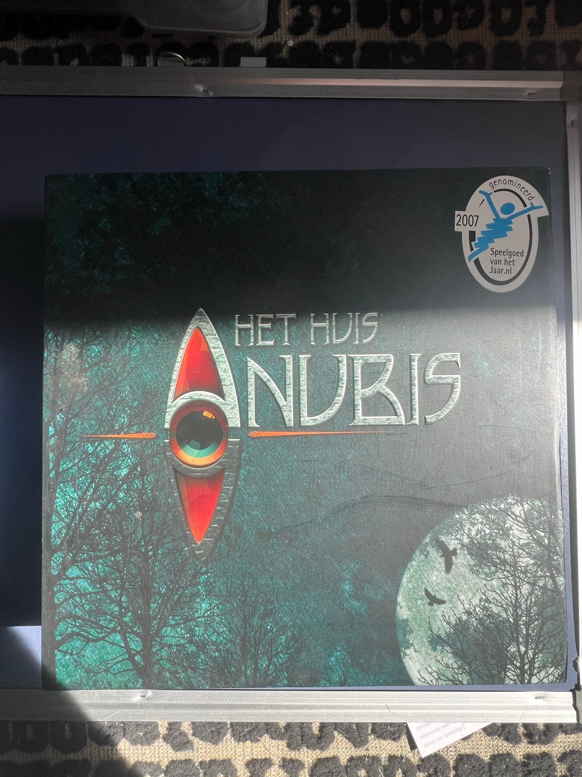 Huis Anubis spel - Compleet met Franse/Nederlandse uitleg, Drie of vier spelers, Ophalen of Verzenden, Gebruikt