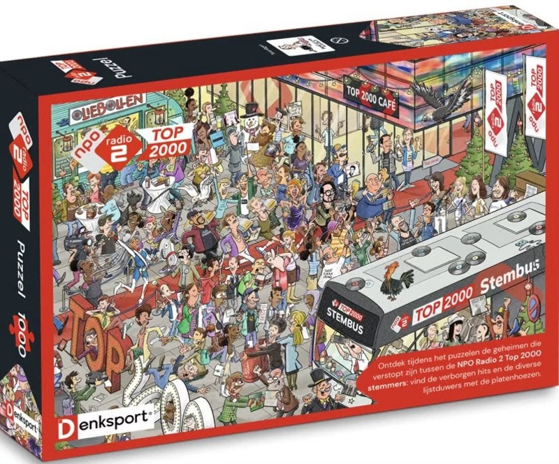 Geesink - Denksport Top 2000 Puzzel - 1000 st. (AANBIEDING), Ophalen of Verzenden, 500 t/m 1500 stukjes, Nieuw, Legpuzzel