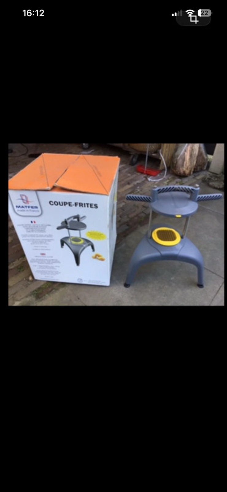 Matfer Coupe-Frites - Professionele Frietensnijder, Ophalen of Verzenden, Zo goed als nieuw