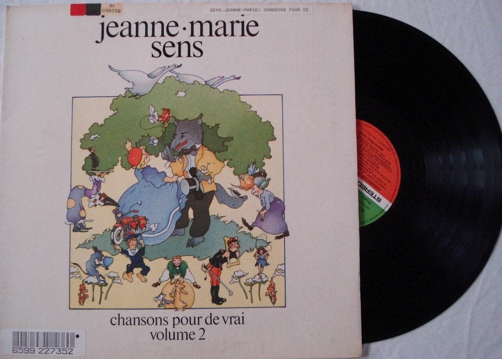 Jeanne-Marie Sens - Chansons pour de vrai volume 2, LP, Gebruikt, Ophalen of Verzenden, 12 inch
