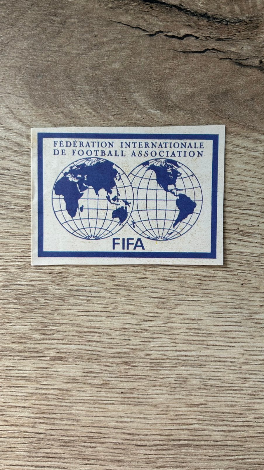 Panini München 74 plaatje Logo FIFA WK 74, Verzenden, Zo goed als nieuw, Plaatje