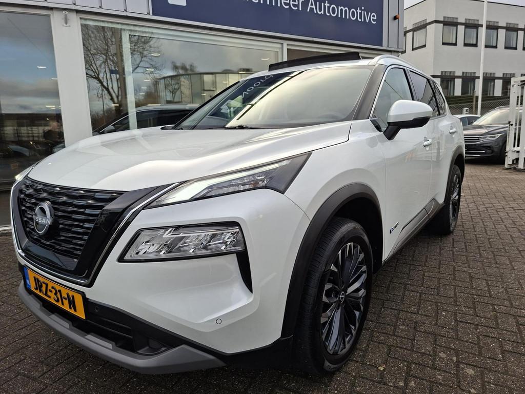 Nissan X-Trail 1.5 e-Power Tekna automaat / panoramadak / ca, 1497 cc, Gebruikt, 2 kWh, Wit