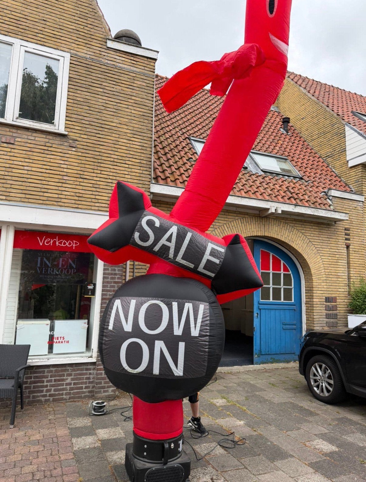 Skutube met de text sale now on incl blower Blower 3 standen, Ophalen of Verzenden, Zo goed als nieuw, Overige
