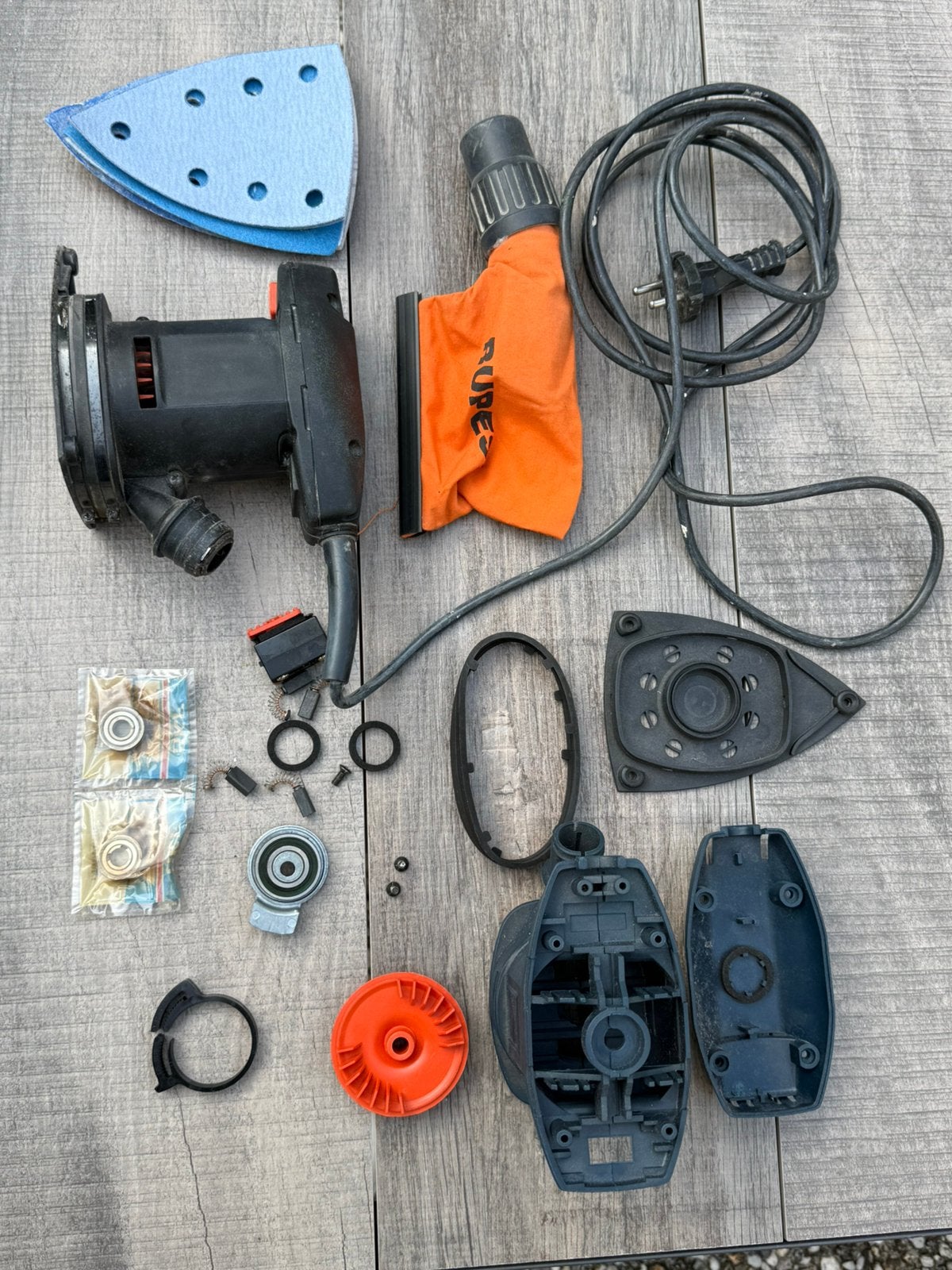 rupes LE90 schuurmachine, Doe-het-zelf en Verbouw, Gereedschap | Schuurmachines, Ophalen of Verzenden, Gebruikt, 600 tot 1200 watt