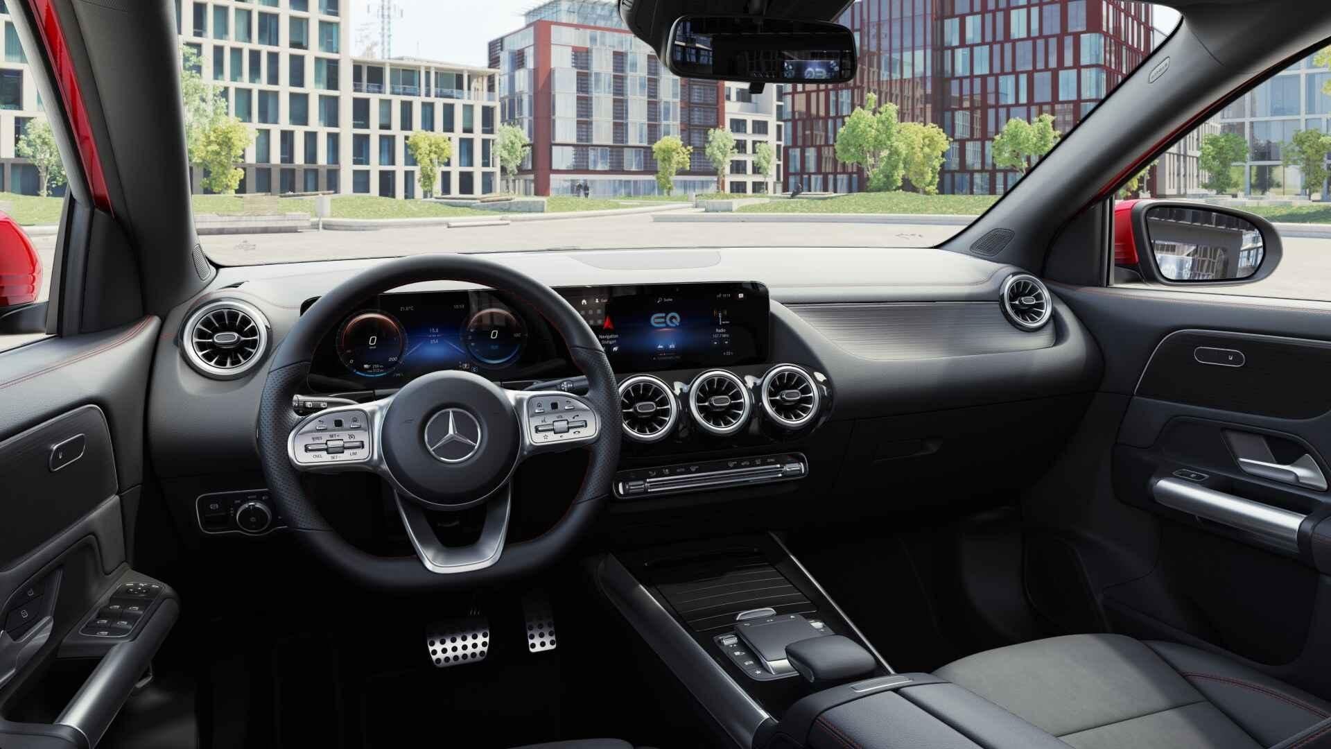 Mercedes-Benz EQA 250 AMG Line 67 kWh | Panoramadak | Trekha, 1940 kg, Gebruikt, 190 pk, 90 €/maand