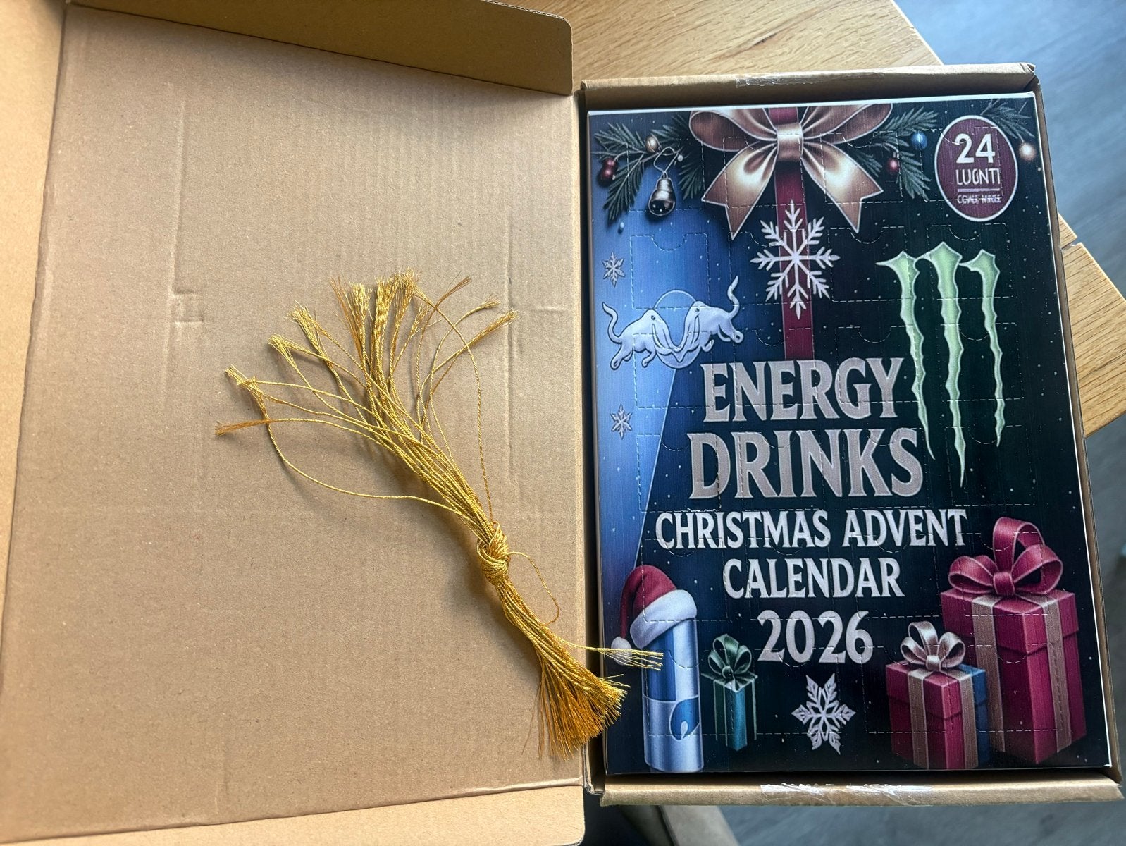 Energy drinks adventkalender, Diversen, Ophalen of Verzenden, Nieuw
