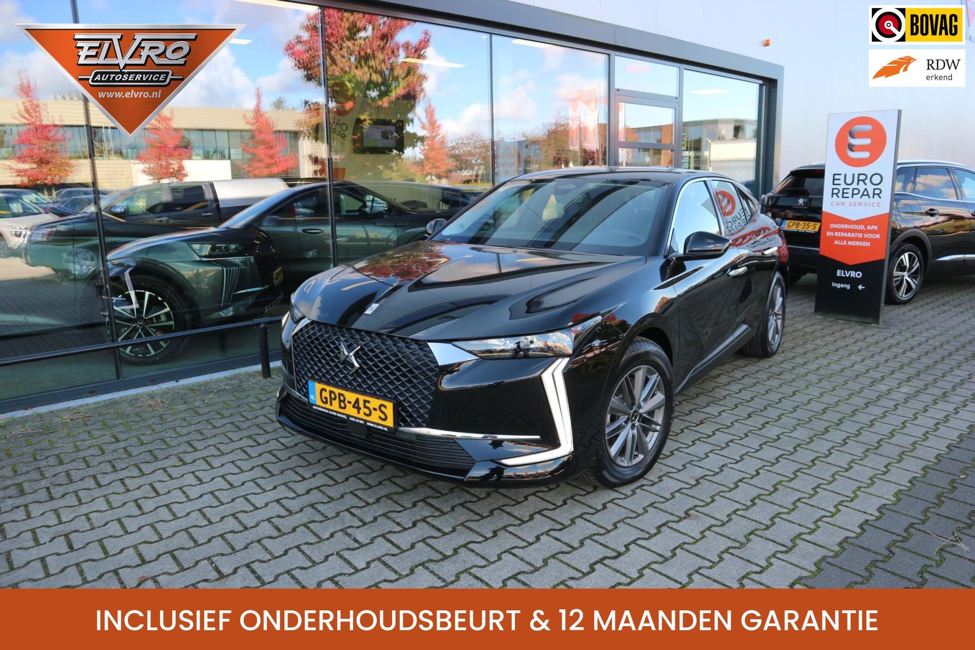 DS 4 E-Tense Bastille AUTOMAAT PLUG-IN HYBRID KEYLESS APPLE, Auto's, DS, 12 maanden, 4 cilinders, Bluetooth, Leder en Stof