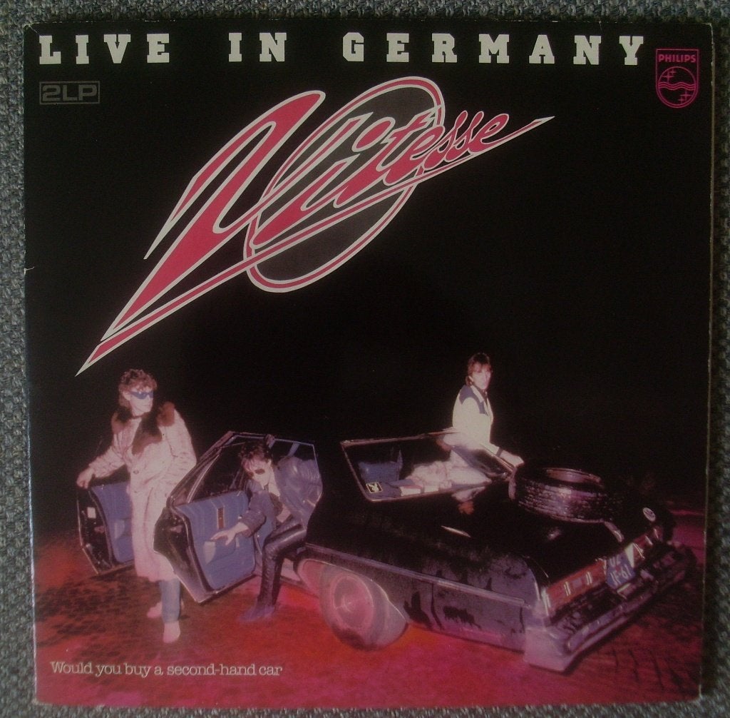 Vitesse - Live in Germany (2LP), Cd's en Dvd's, Vinyl | Rock, Gebruikt, Ophalen of Verzenden, 12 inch, Poprock