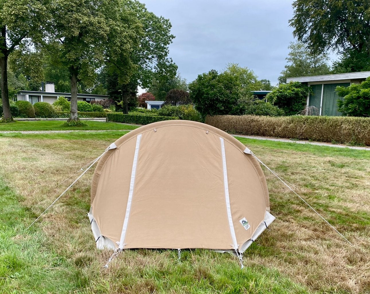 Karsten Mistral Air (voorloper Novia) oppompbaar & compact!, Caravans en Kamperen, Tenten, Ophalen, Zo goed als nieuw