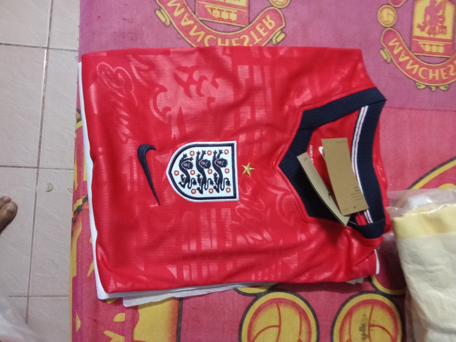 Voetbal Engeland uit versie, Sport en Fitness, Voetbal, Maat XL, Verzenden, Nieuw, Bal