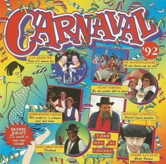 Carnaval '92 CD, Verzenden, Zo goed als nieuw, Pop