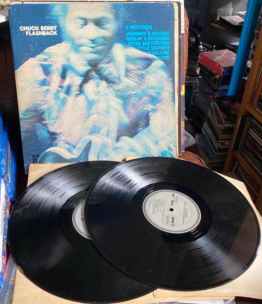 Chuck Berry 2 lp flashback, Ophalen of Verzenden, Gebruikt, 12 inch