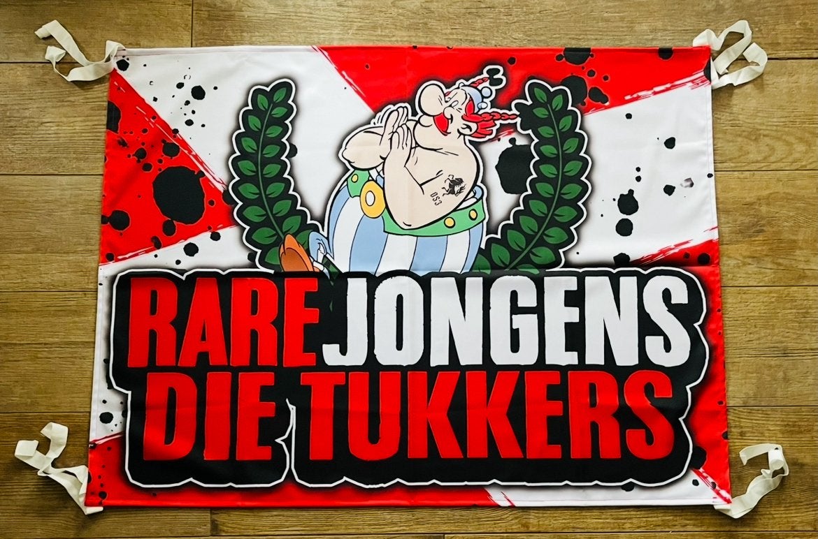 Fc twente vlag te koop + 25 gratis stickers, Ophalen of Verzenden, Nieuw