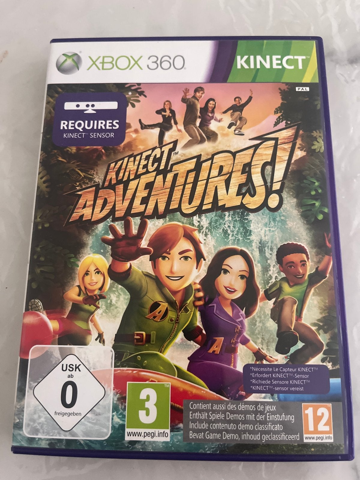 Kinect Adventures! Xbox 360 - Vereist Kinect Sensor, Avontuur en Actie, Gebruikt, Ophalen of Verzenden, 3 spelers of meer
