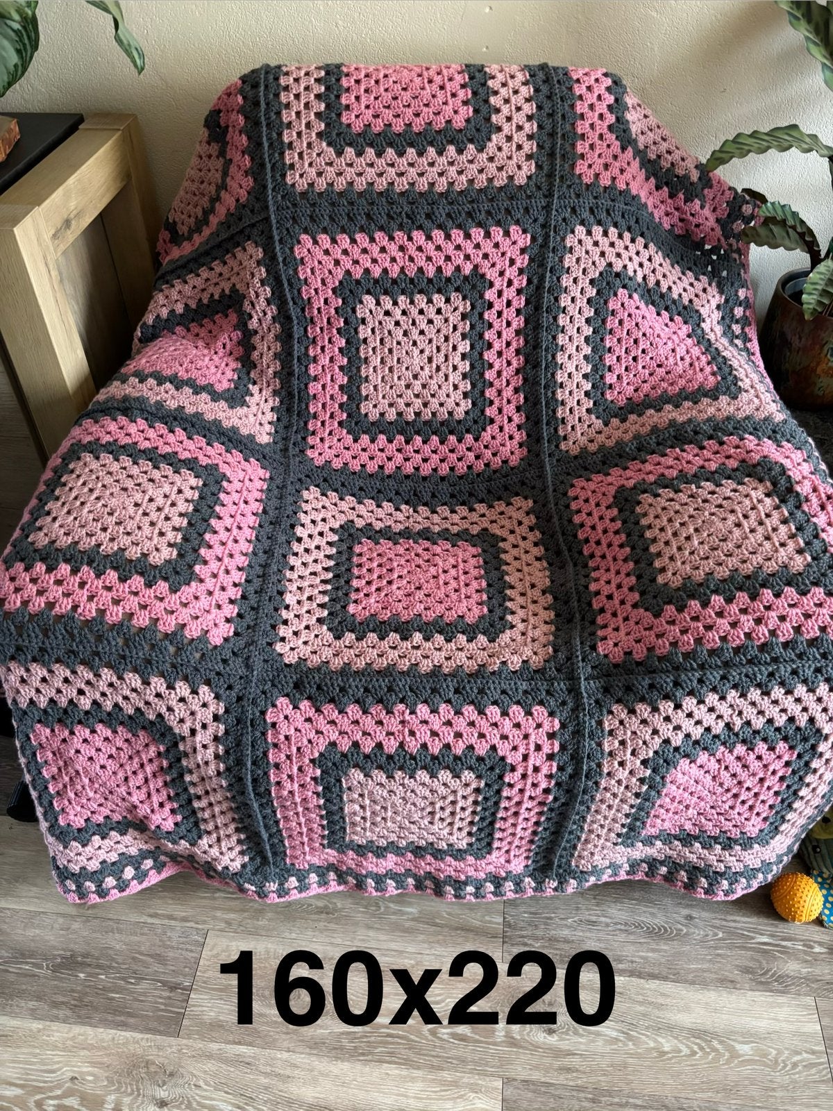 Gehaakte dekens, Huis en Inrichting, Woonaccessoires | Plaids en Woondekens, Ophalen of Verzenden, Nieuw