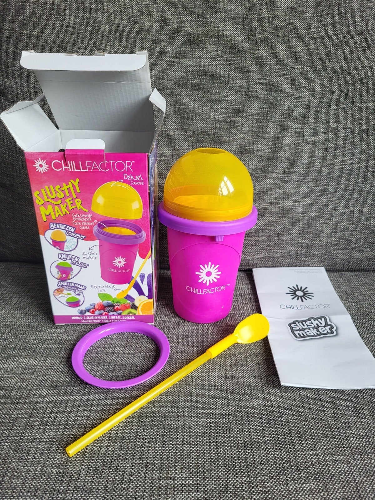 Slushy maker Chillfactor, Overige typen, Ophalen of Verzenden, Zo goed als nieuw, Roze